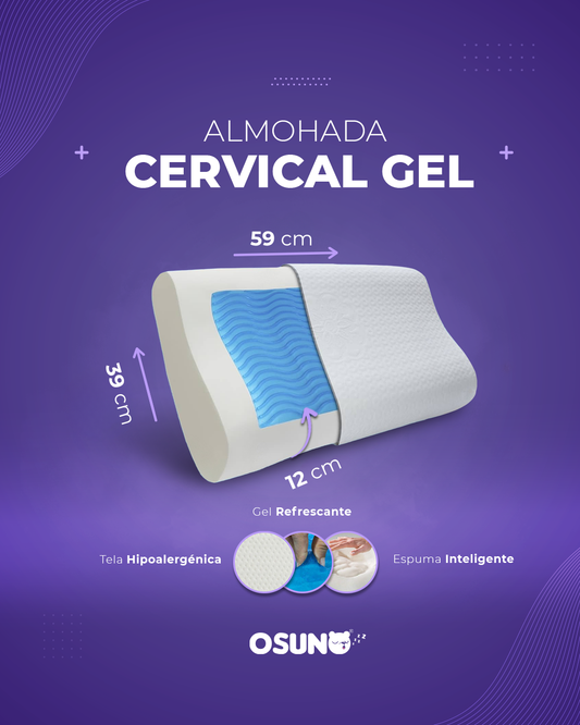 Almohada Cervical Cool-Gel