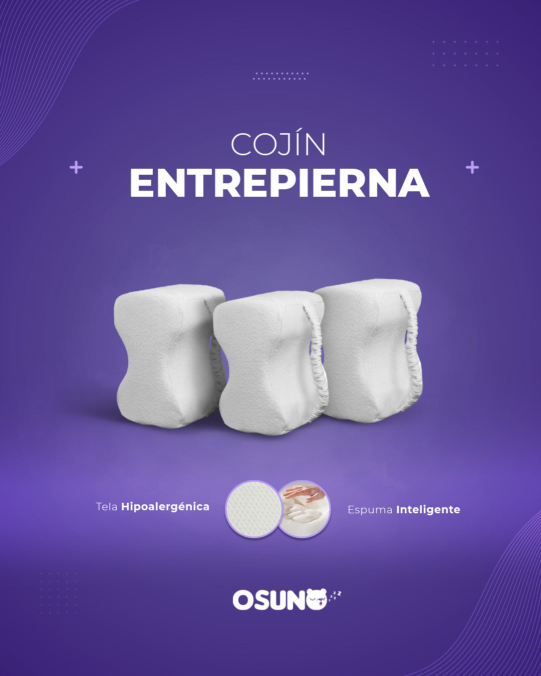 Cojín Entrepierna Memory Foam